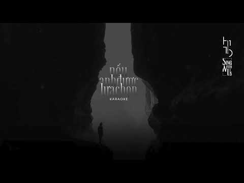 Karaoke | Nếu Anh Được Lựa Chọn | Acoustic Beat | Tone Nam (Bm)