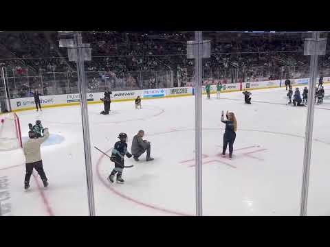 Intermission shootout @ Coyotes vs. Kraken game (4/9/2024)