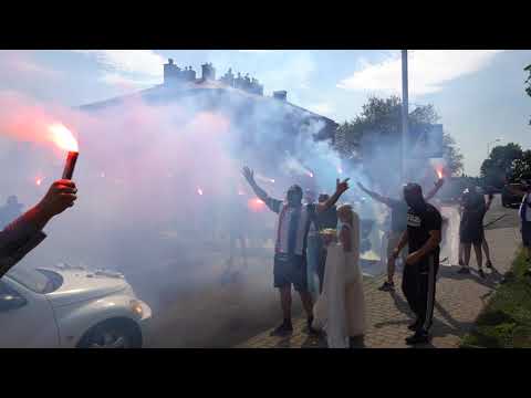 Brama weselna Asi i Kamila. Polonia Przemyśl. 14.08.2021.