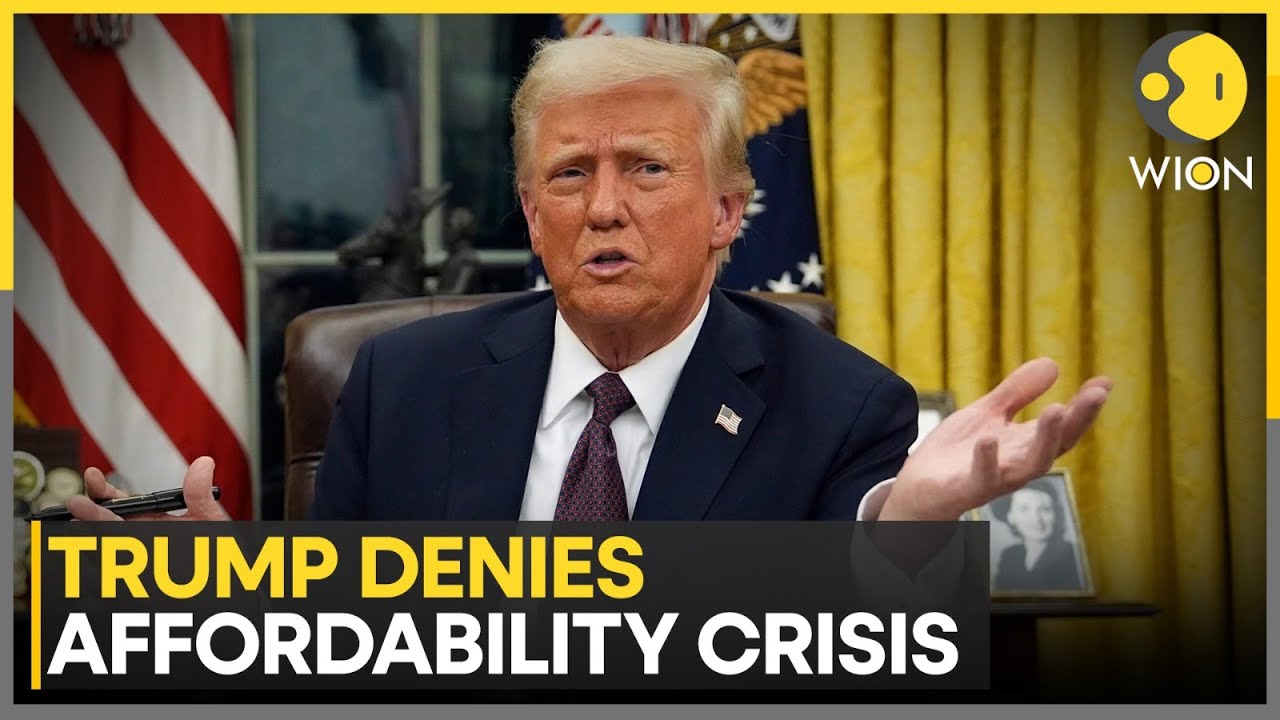 US: Trump Denies Affordability Crisis Amid Rising Costs | WION