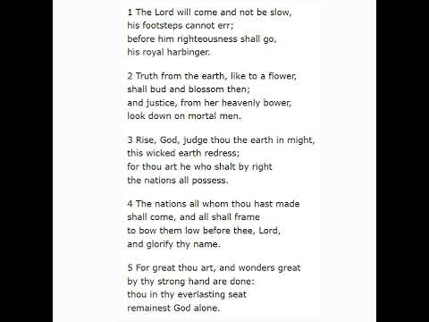 The Lord Will Come and Not Be Slow [ Nyanyi Ingat Kristian Samoa ]