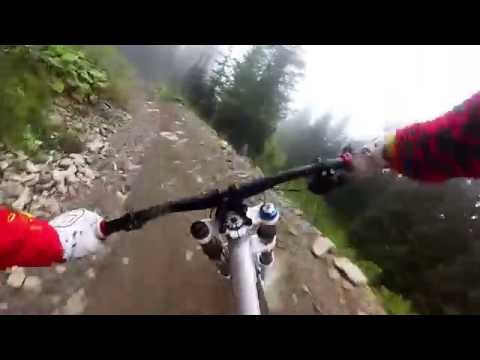 Downhill MTB World Cup course - Schladming (Austria)