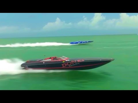 The two fastest Donzi’s in South Florida battling head to head!