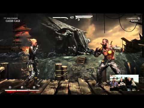Cassie Cage VS Kano (with Fatality)