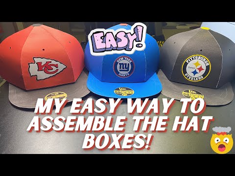 Quick & Easy way to make Baseball Cap Hat Boxes - In...