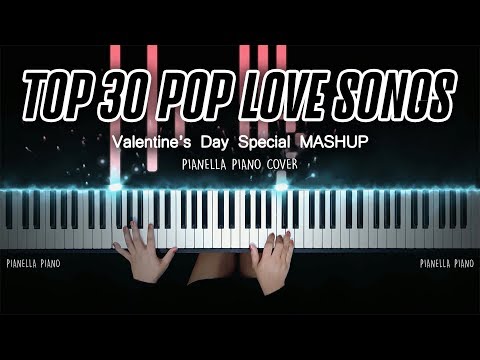 POP PIANO MASHUP - 30 TOP HITS IN 6.5 MINUTES | Piano Cover by Pianella Piano