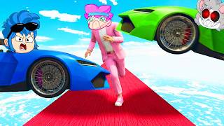 ¡99% IMPOSIBLE SOBREVIVIR a los AUTOS DE CHOQUES en GTA!