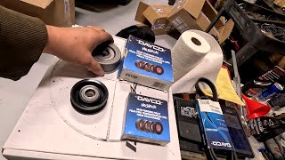 How to Replace Belts and Pulleys 2003 Mitsubishi Eclipse | 2003 Mitsubishi Eclipse Belts Replace