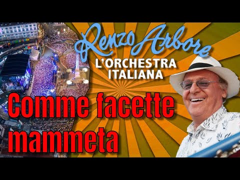 Comme facette mammeta Renzo Arbore e L'Orchestra Italiana Roma Piazza del Popolo