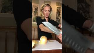 Learning to cut an onion