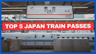 5 BEST TRAIN PASSES in JAPAN to Travel Japan ON A BUDGET in 2024 🚃