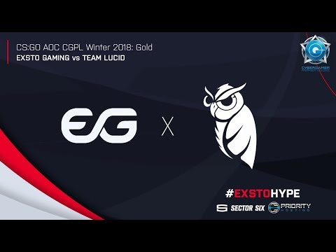 AOC CGPL Winter 2018: Gold Quater-Finals | Exsto Gaming vs Lucid
