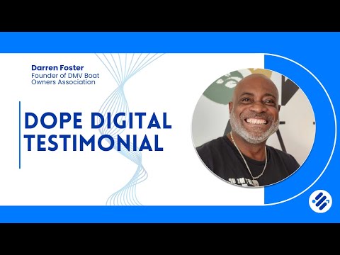 Darren Foster Dope Digital Testimonial