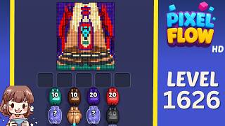 Pixel Flow Level 1626 Solution Walkthrough