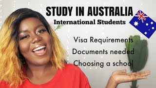 Study in Australia for International Students |Visa Requirement |Documents Required |PART 1