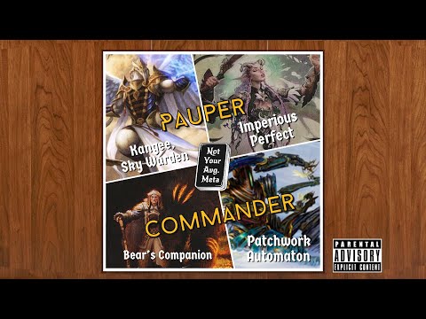 NYAM Ep. 49: Kangee vs Imperious Perfect vs Patchwork Automaton vs Bear's Companion MTG Pauper EDH