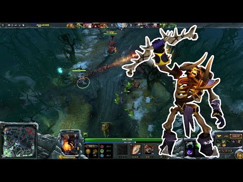 Dota 2 Gameplay #80: Clinkz, Offlane (German)