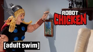 Robot Chicken Does... Marvel (Part 1) | Adult Swim UK 🇬🇧