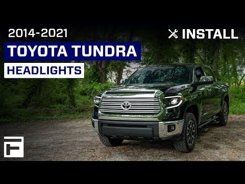 How To: Install 14-21 Toyota Tundra LED Headlights | FORM Lighting