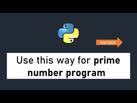 Python Program For Prime Numbers Python Interview Questions For Freshers