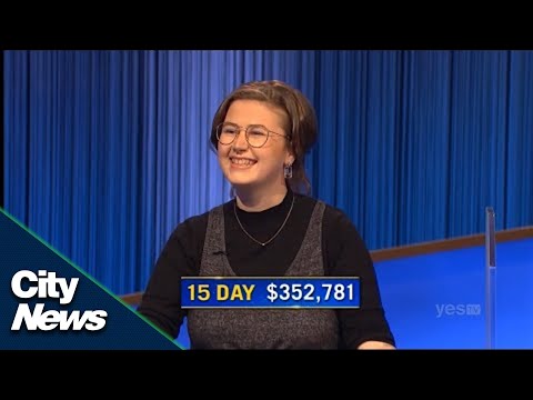 Mattea Roach wins 17th straight Jeopardy game