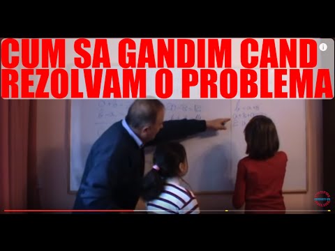 1/5 Cum gandim pt. a rezolva o problema de matematica - Metoda figurativa segmente ciclul primar