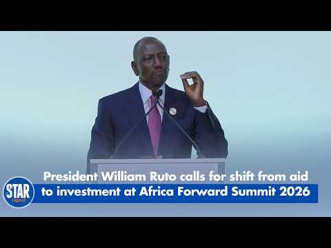President William Ruto calls for shift from aid to investment at Africa Forward Summit 2026