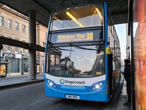 Stagecoach North East Enviro 400 Hybrid 12068 Route 38