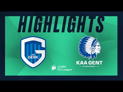 KRC Koninklike Racing Club Genk 1-1 KAA Koninklijk...