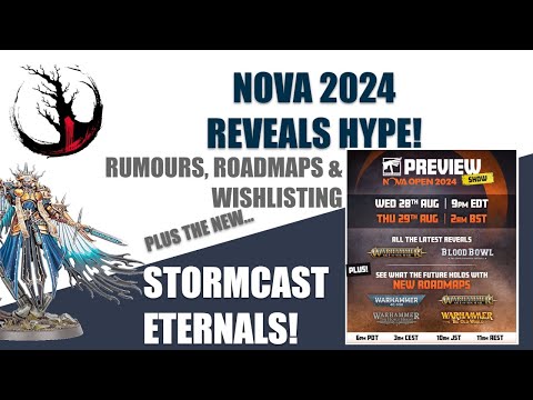NOVA OPEN REVEALS SPECULATION! Full Stormcast reveals + Roadmaps!