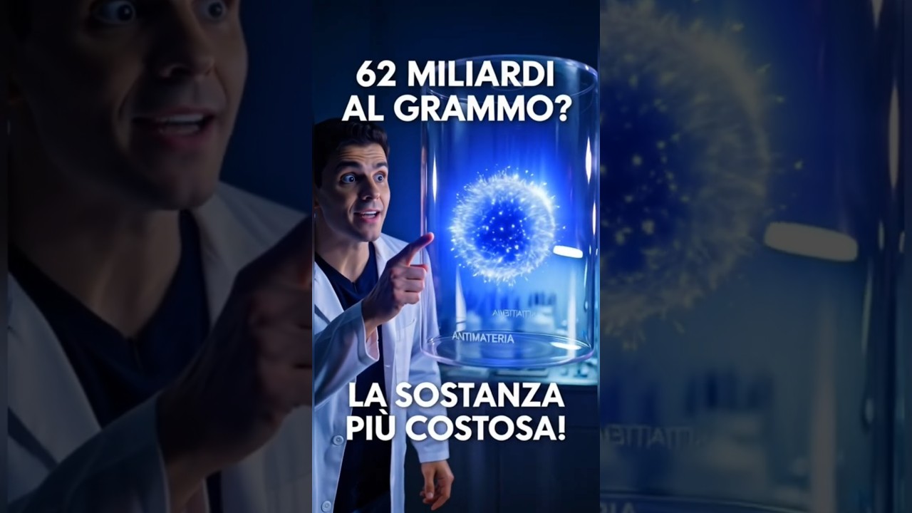 A drop of this is worth billions 💰 — L'Antimateria