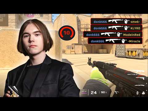 donk 34 Kills Against Strong Enemies | 4700 ELO