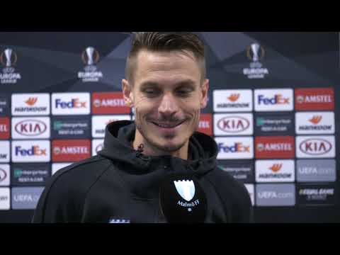 Markus Rosenberg efter sin sista match i MFF-tröjan