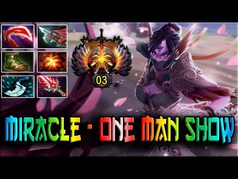 Dota 2 - Miracle- [Templar Assassin] Brutal Physical Build 400 Damage/Hit