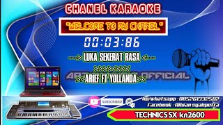 Download lagu KARAOKE - LUKA SEKERAT RASA _ ARIEF FT YOLLANDA mp3