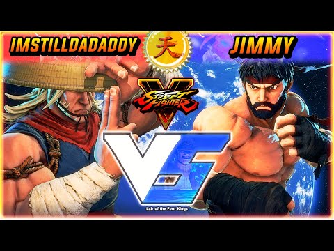 SFV/SF5 ✪ IMSTILLDADADDY (ZEKU) VS MDZ JIMMY (RYU) | RANKED MATCH - STREET FIGHTER V