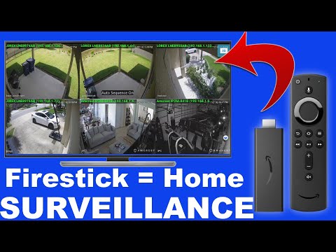 Turn Your Firestick Into A Home Surveillance System | Add your IP cameras to Your Firestick For Free