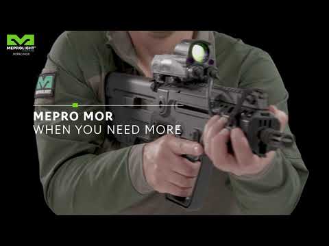 Meprolight Introducing Mepro MOR - Mil Spec Reflex Sight with Two Laser Pointers and Tritium