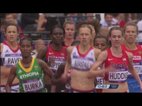 Dibaba & Burka Win Women's 5000m Heats - Full Replay - London 2012 Olympics