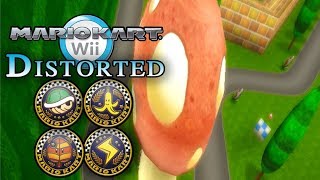 Mario Kart Wii - All Retro Tracks DISTORTED