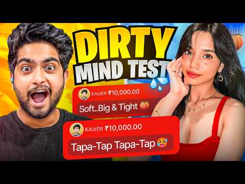 Dirty Mind Test Prank on Beautiful Streamers 😈