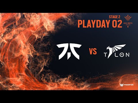 FNATIC vs TALON // Rainbow Six APAC League 2021 - North Division Stage 2 - Playday #2