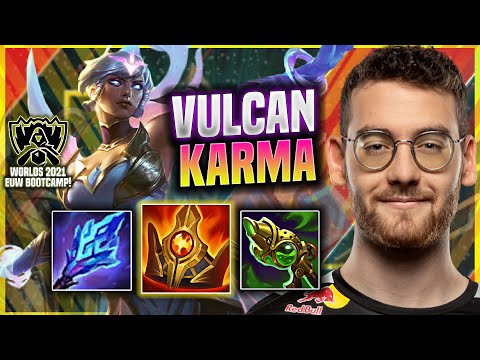 LEARN HOW TO PLAY KARMA SUPPORT LIKE A PRO! - C9 Vulcan Plays Karma SUPPORT vs Brand! | Patch 11.20