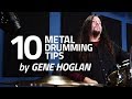 10 Metal Drumming Tips by Gene Hoglan (FULL DRUM LESSON)