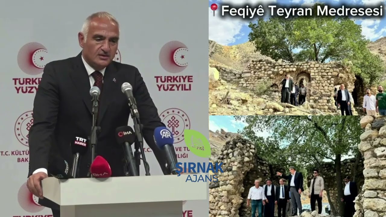 Şırnak'ın Arslan'ı bastırdı asırlık medrese yeniden ayağa kalkıyor