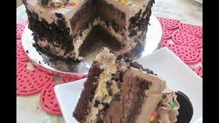 Pastel De Helado/Nieve Muy Fácil De Hacer - Madelin&#39;s Cakes