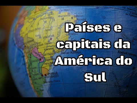 SOUTH AMERICA: COUNTRIES AND CAPITALS | EF08GE19 | ELEMENTARY EDUCATION