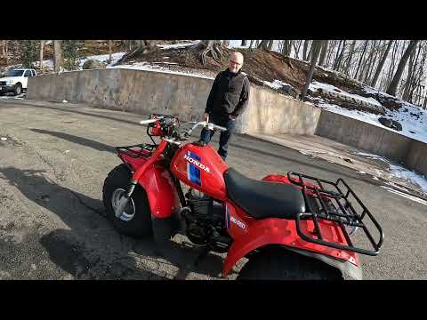 MINT ORIGINAL 1984 Honda ATC200ESM Big Red #2
