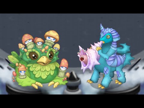 Sporerow + Strombonin (Mythical Island) | Random Monster Duet of the Day #127 (My Singing Monsters)