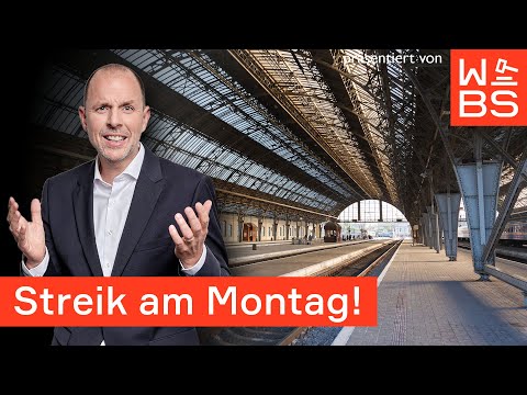 Mega-Streik am Montag: DAS müssen Arbeitnehmer und Reisende wissen| Anwalt Christian Solmecke